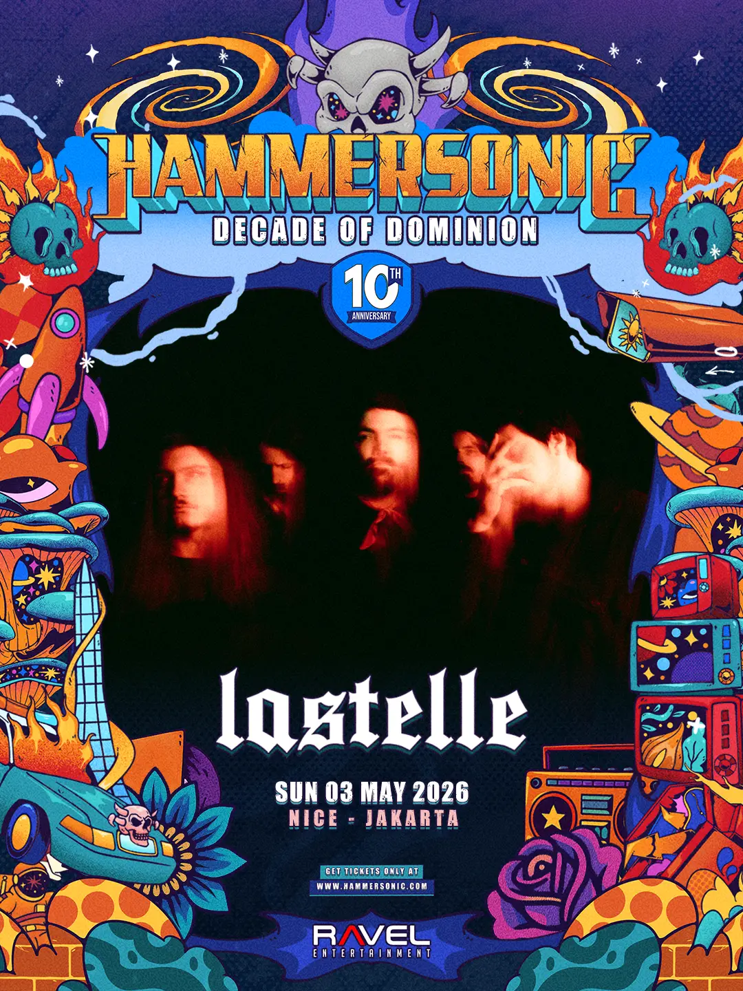 LASTELLE SAJIKAN EMOSI ATMOSFERIK DI HAMMERSONIC 2026
