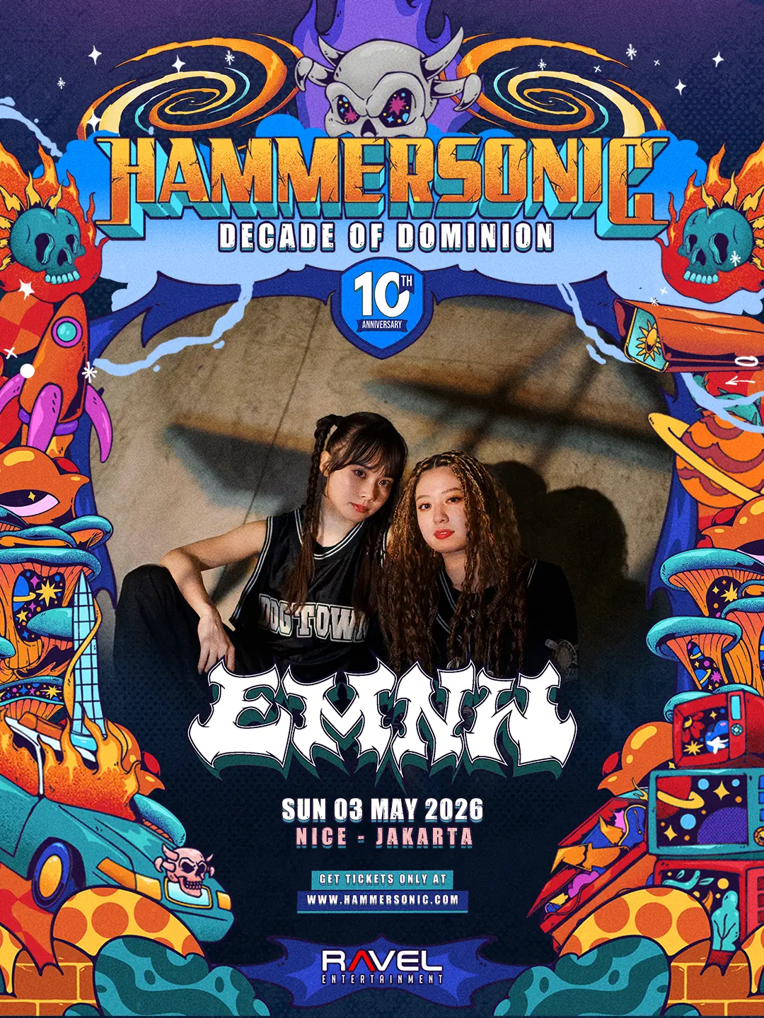 EMNW SIAP SAJIKAN ATMOSFER UNIK DI HAMMERSONIC 2026