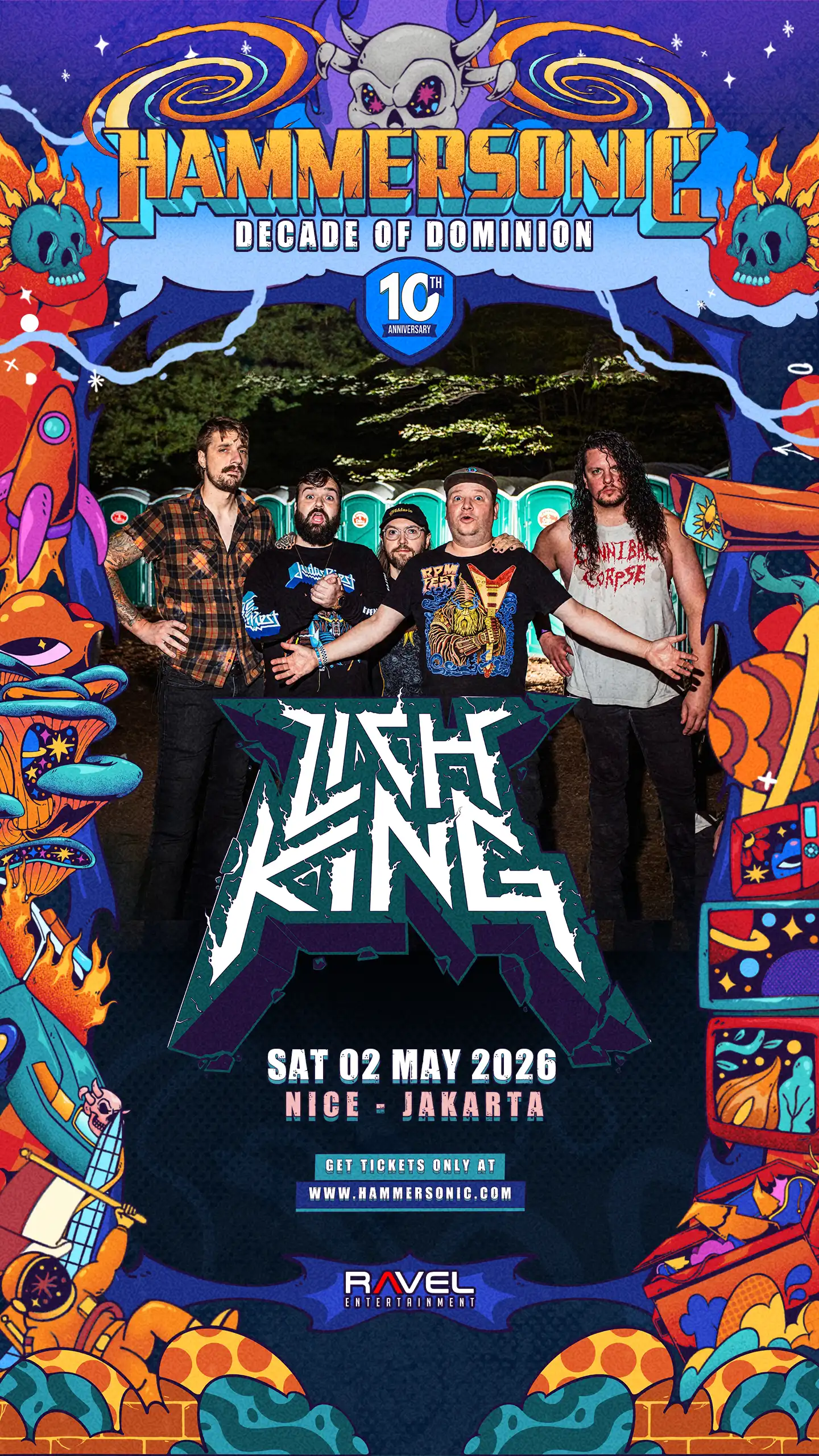 LICH KING SIAP PANASKAN HAMMERSONIC 2026 HARI PERTAMA